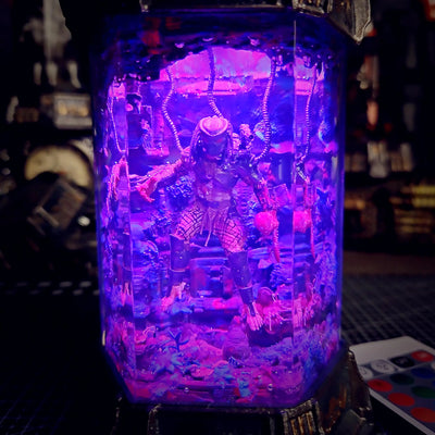Predator Movie Resin Lamp