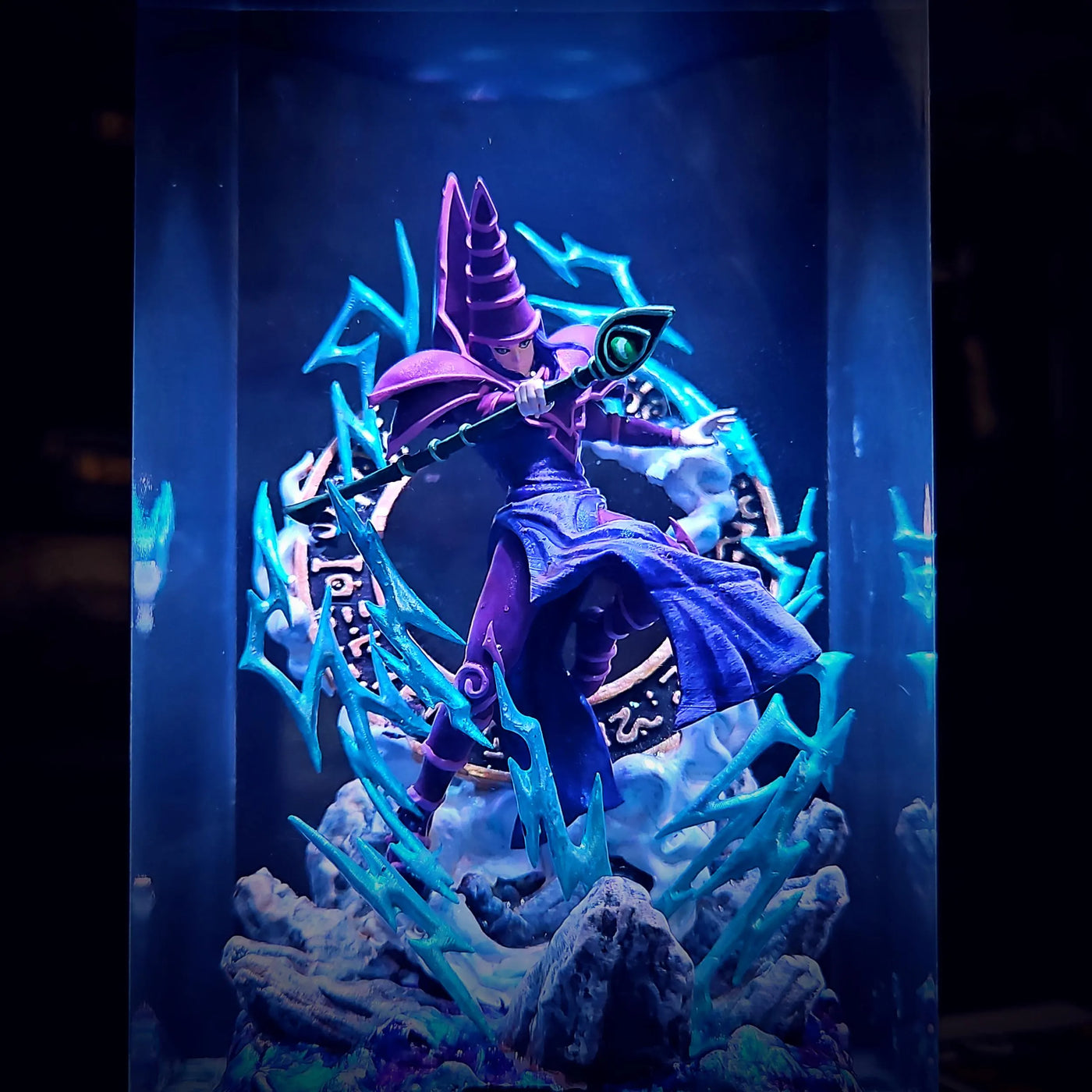 Dark Magician Yu-Gi-Oh! Resin Lamp