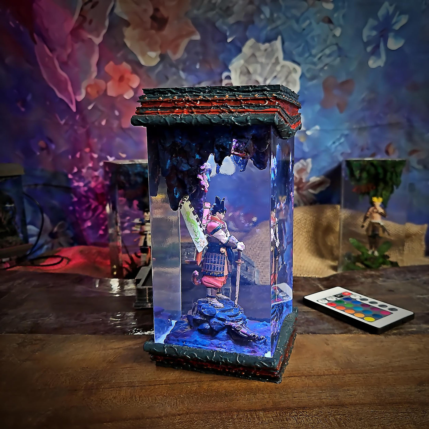 Goku Shogun Resin Lamp