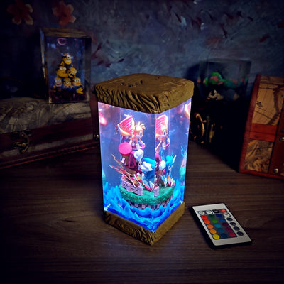 Sonic Resin Lamp
