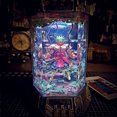Broly Dragon Ball Resin Lamp