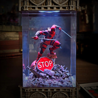 Deadpool Resin Lamp