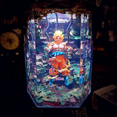Goku Resin Lamp