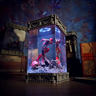 Deadpool Resin Lamp