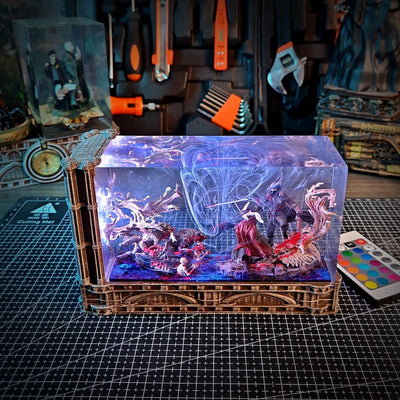 Hunter Bloodborne Resin Lamp