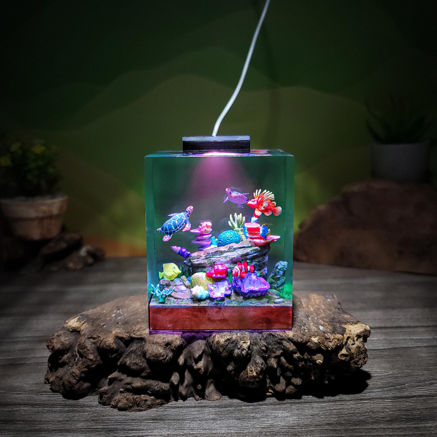 Ocean Coral Reef Night Light