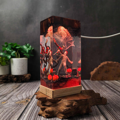 Spooky Resin Lamp