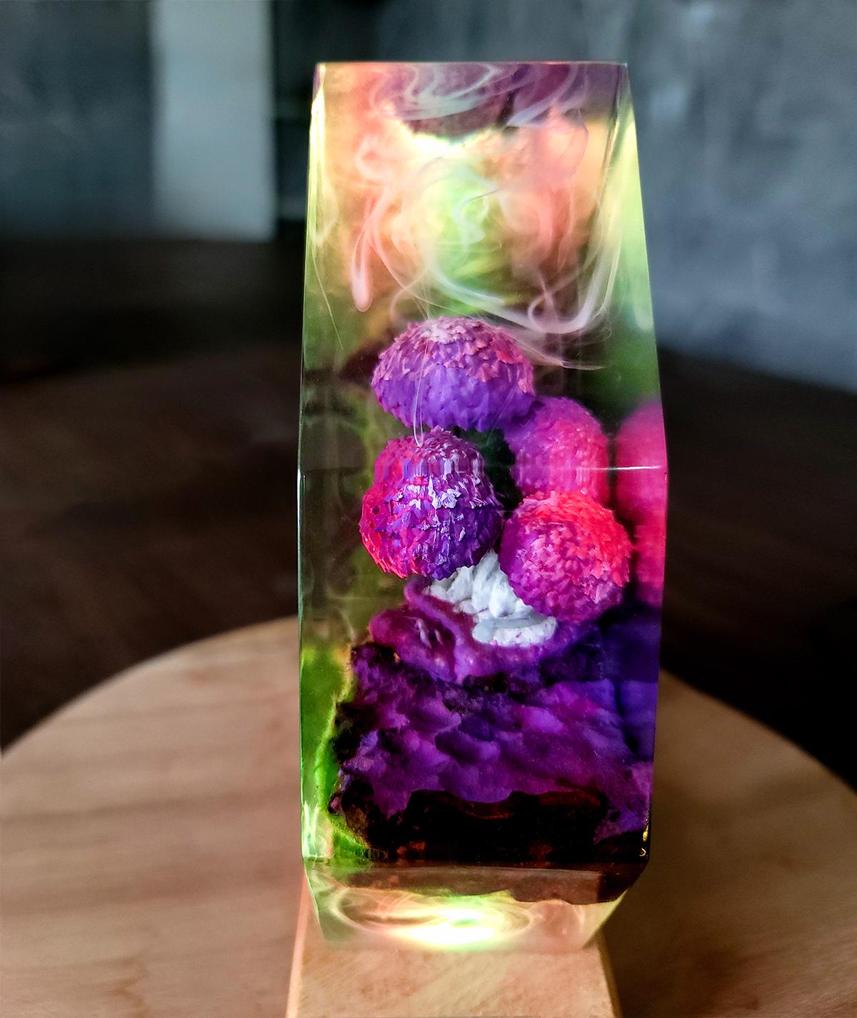 Fantasy Forest Resin Lamp