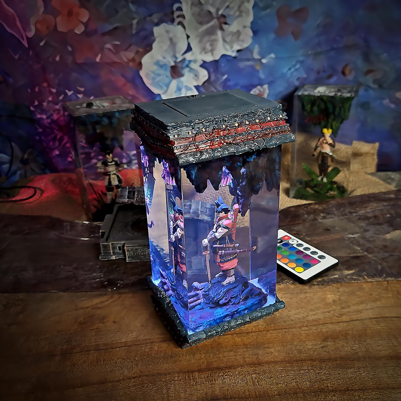 Goku Shogun Resin Lamp