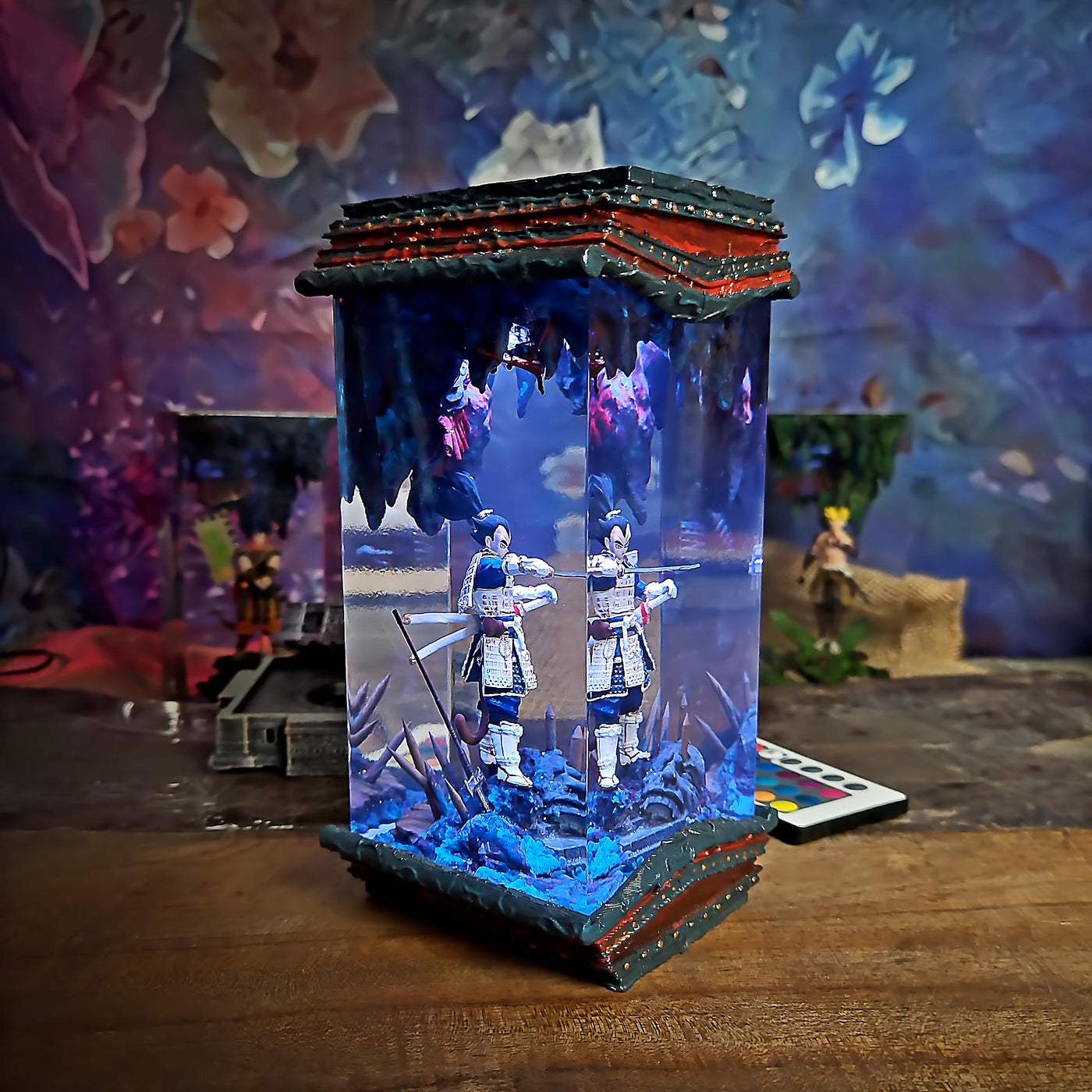 Vegeta Shogun Resin Lamp