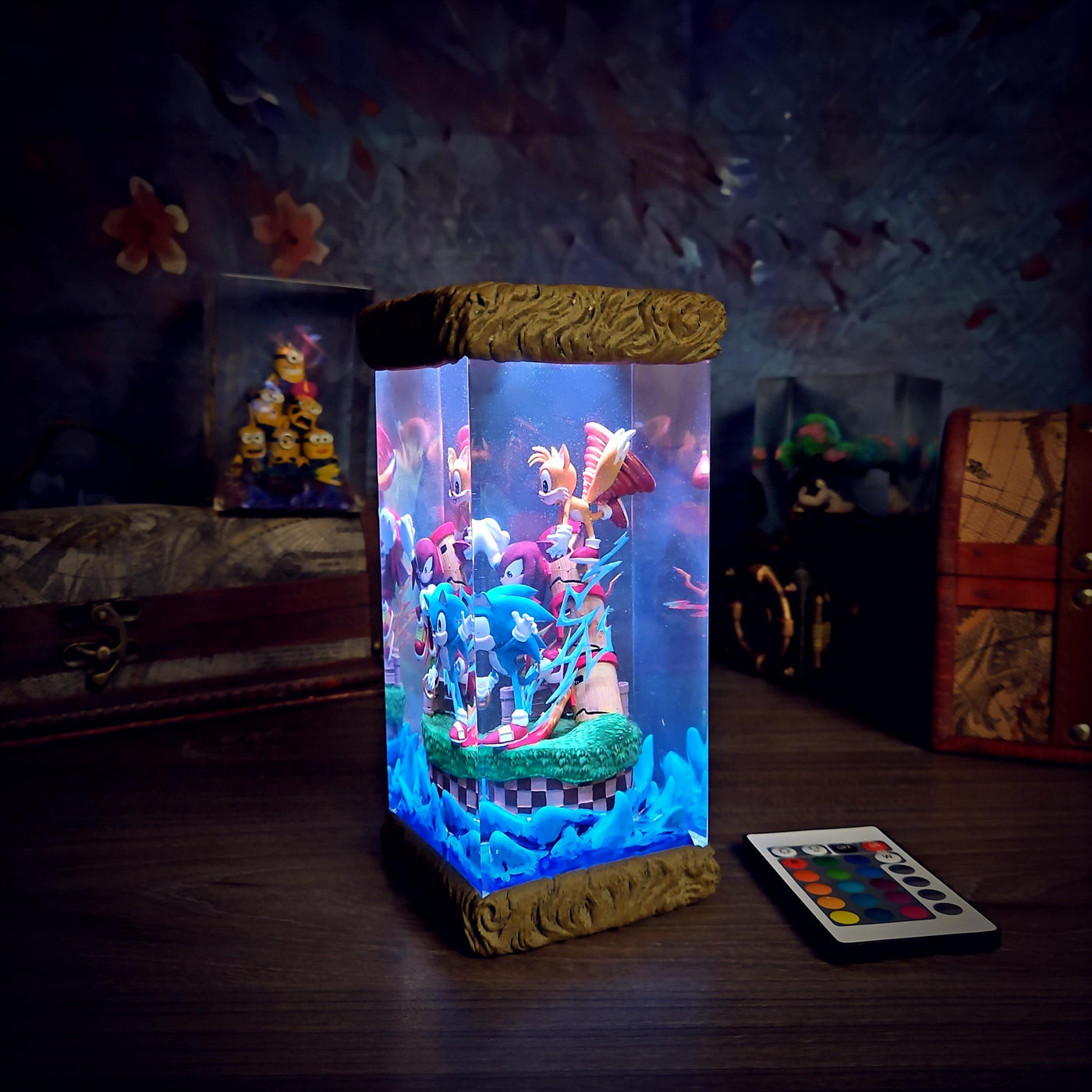 Sonic Resin Lamp