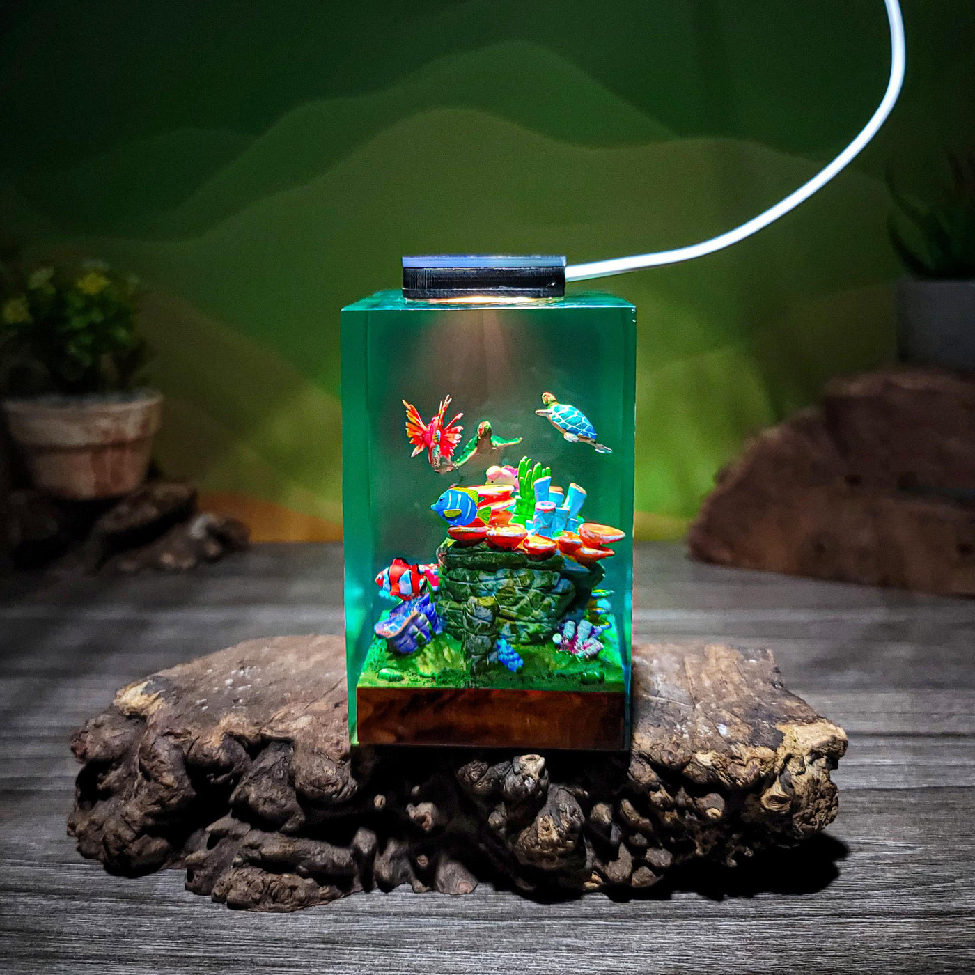 Ocean Coral Reef Night Light