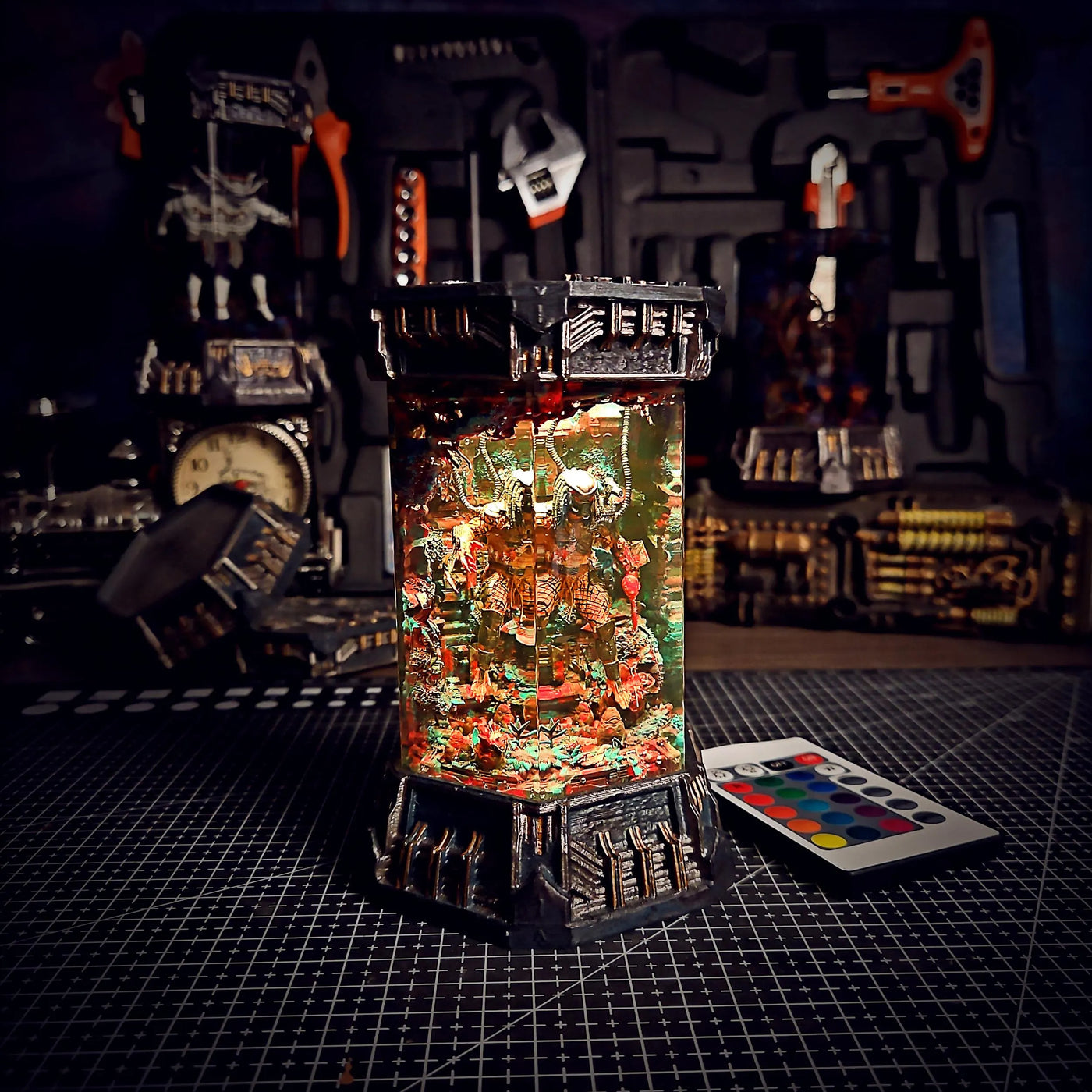 Predator Movie Resin Lamp