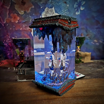 Vegeta Shogun Resin Lamp