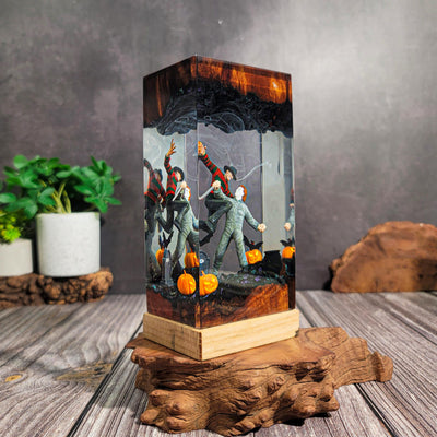 Spooky Resin Lamp