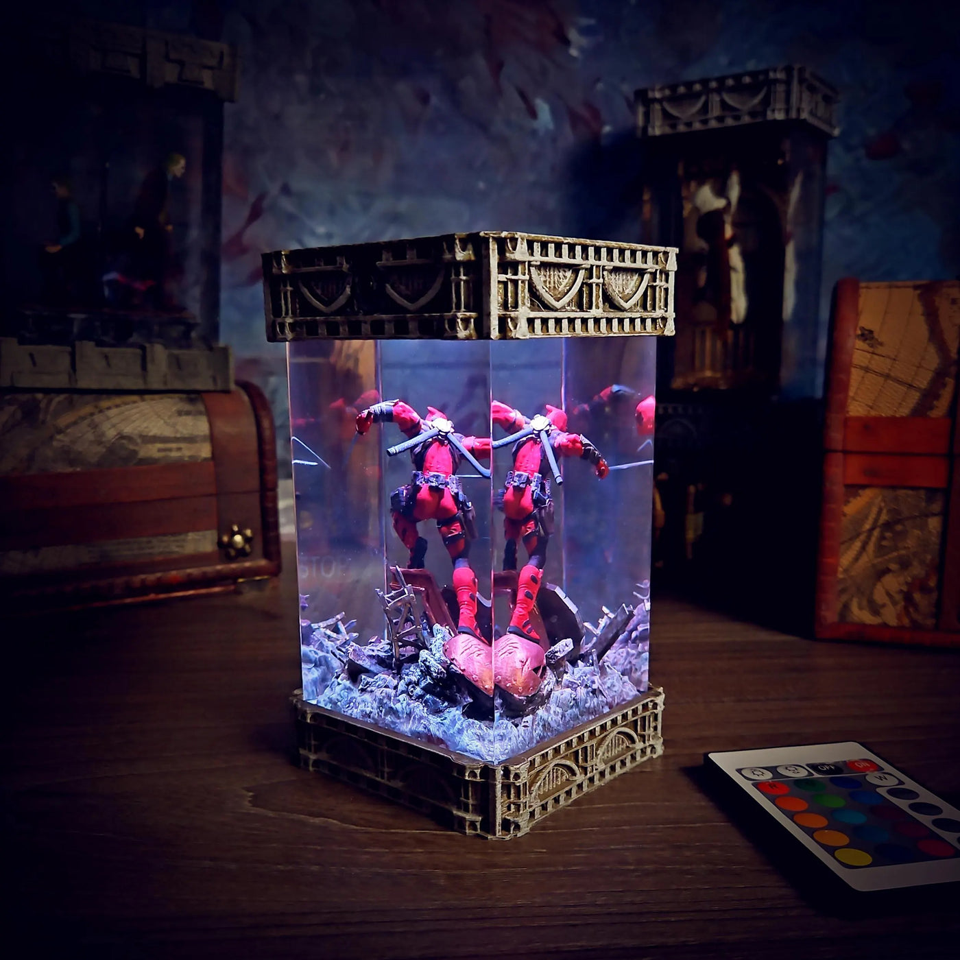 Deadpool Resin Lamp