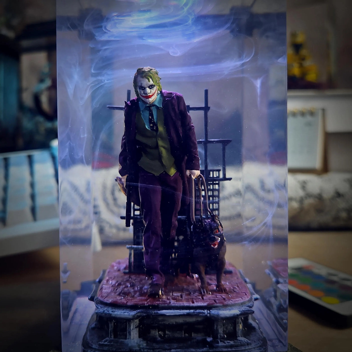 Joker Resin Lamp