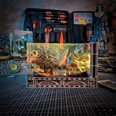 Hunter Bloodborne Resin Lamp