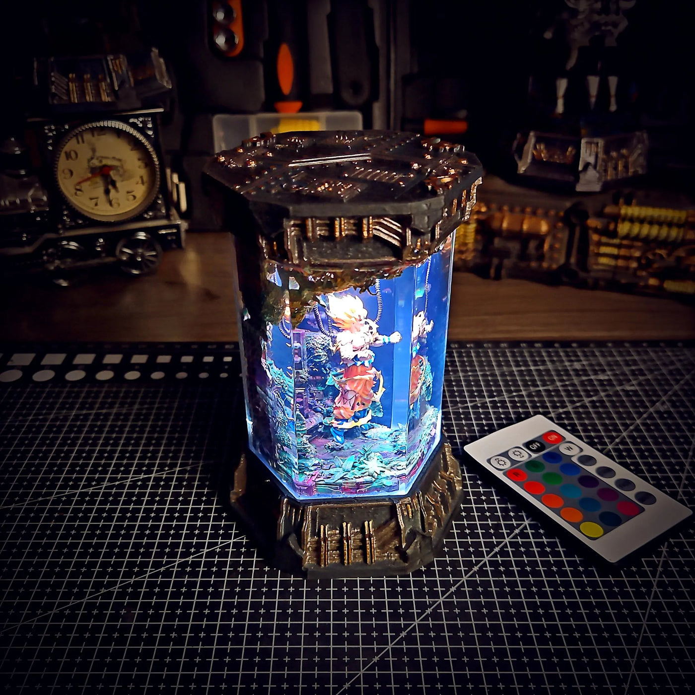Goku Resin Lamp