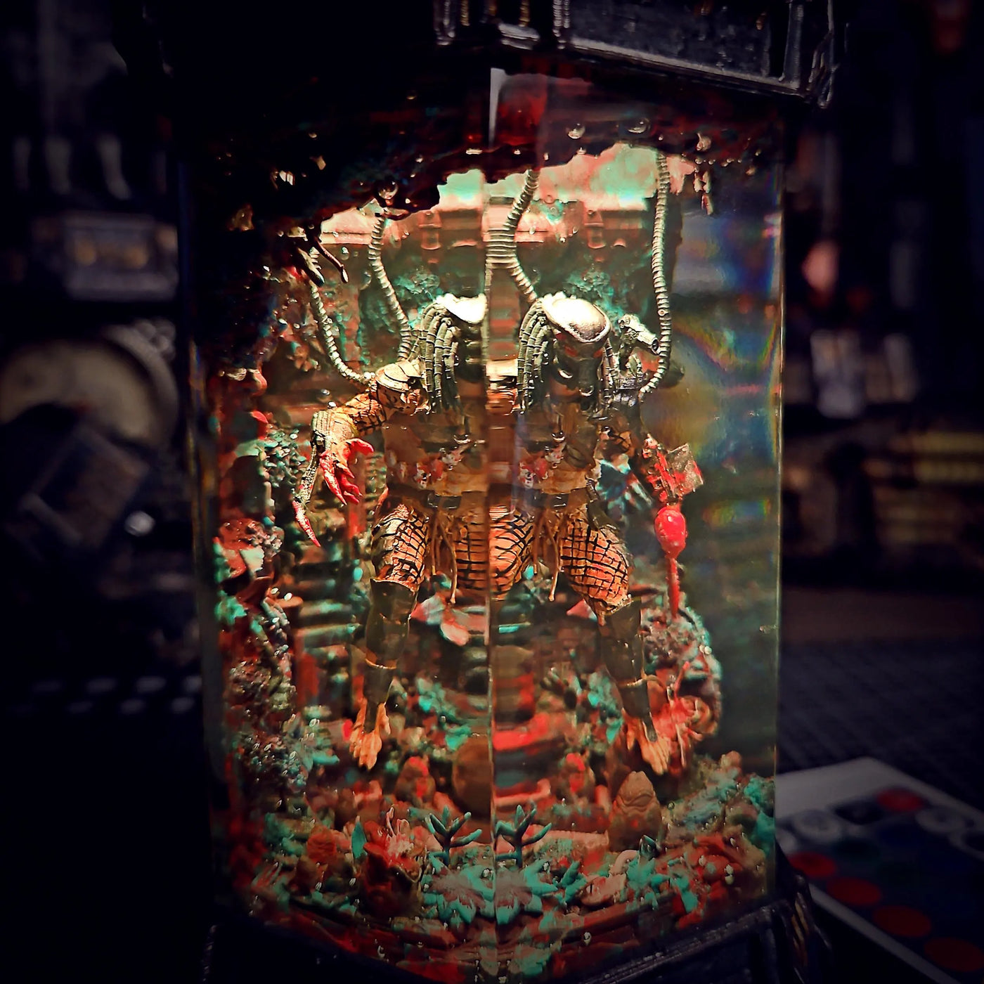 Predator Movie Resin Lamp