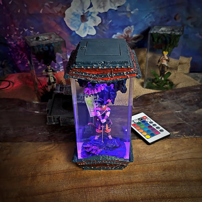 Goku Shogun Resin Lamp