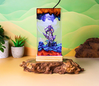 Predator Space Monster Resin Lamp