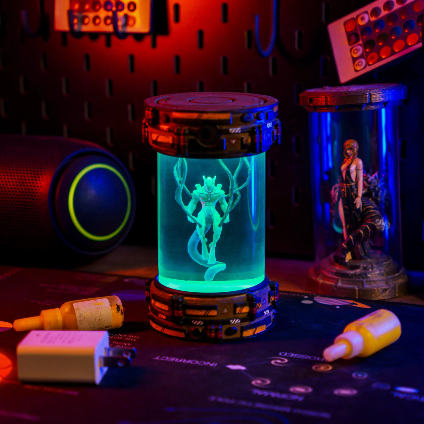 Mewtwo Pokemon Resin Lamp