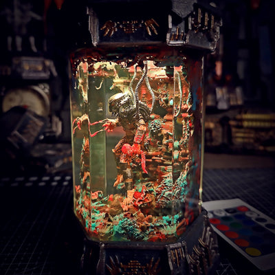Predator Movie Resin Lamp