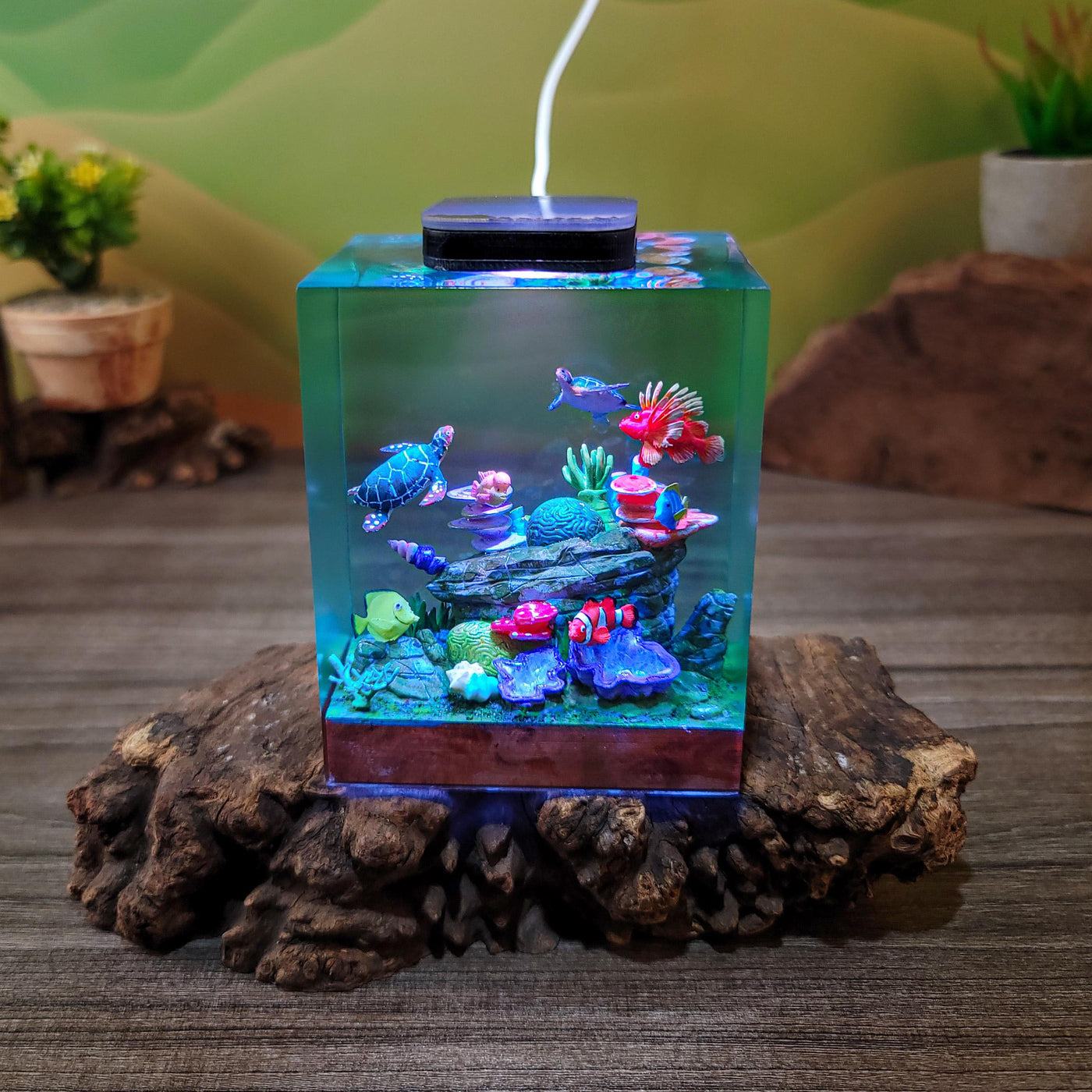 Ocean Coral Reef Night Light
