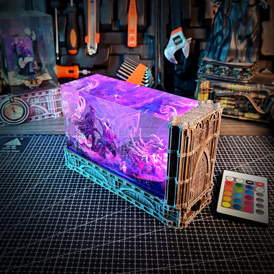 Hunter Bloodborne Resin Lamp