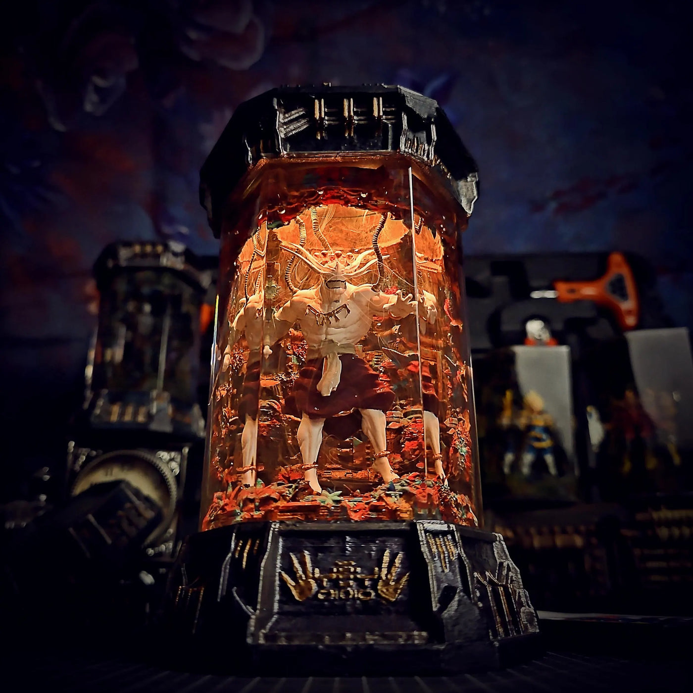 Magohara Jujutsu Kaisen Resin Lamp