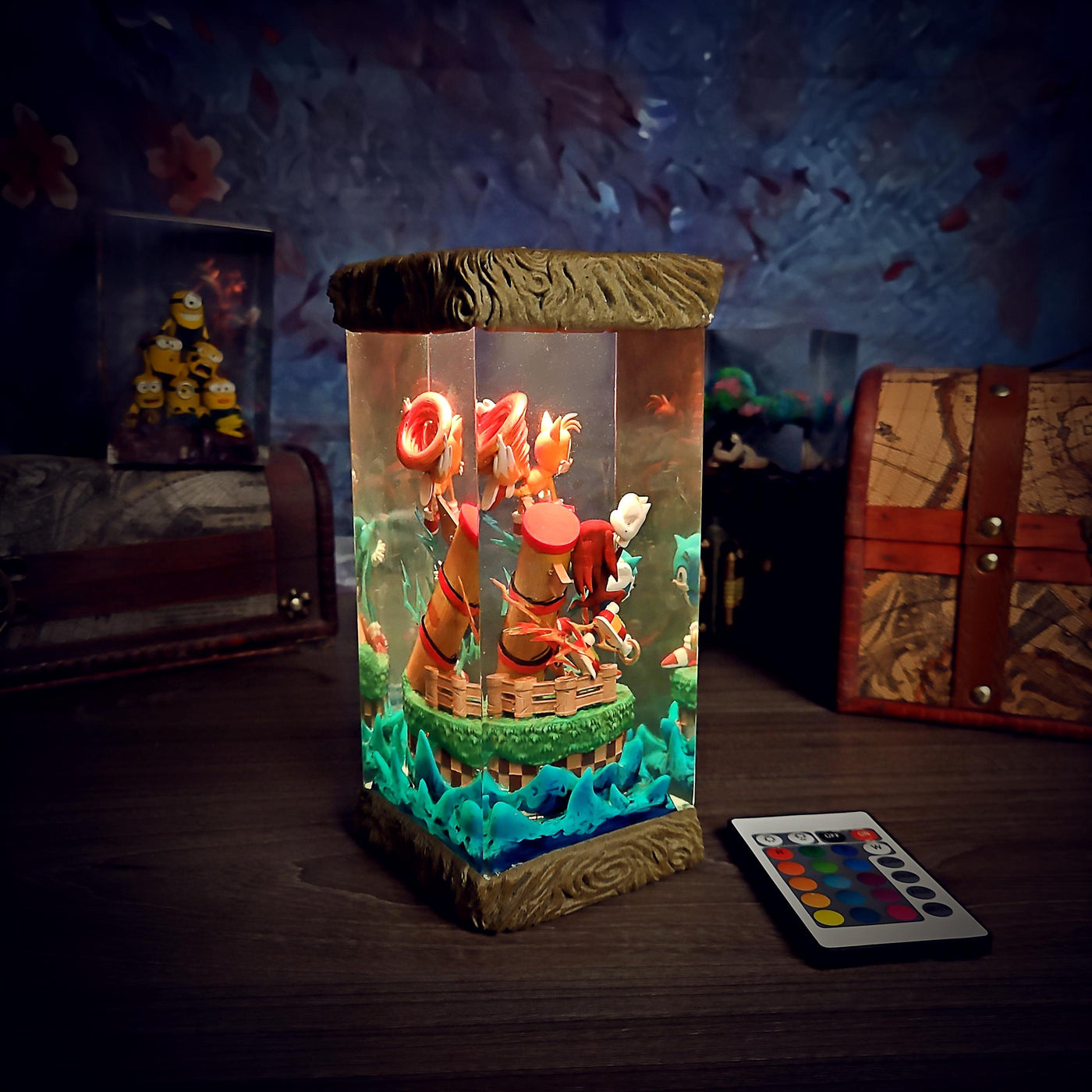 Sonic Resin Lamp