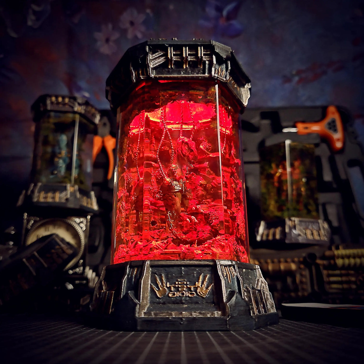 Tyrannosaurus Rex Jurassic Park Resin Lamp