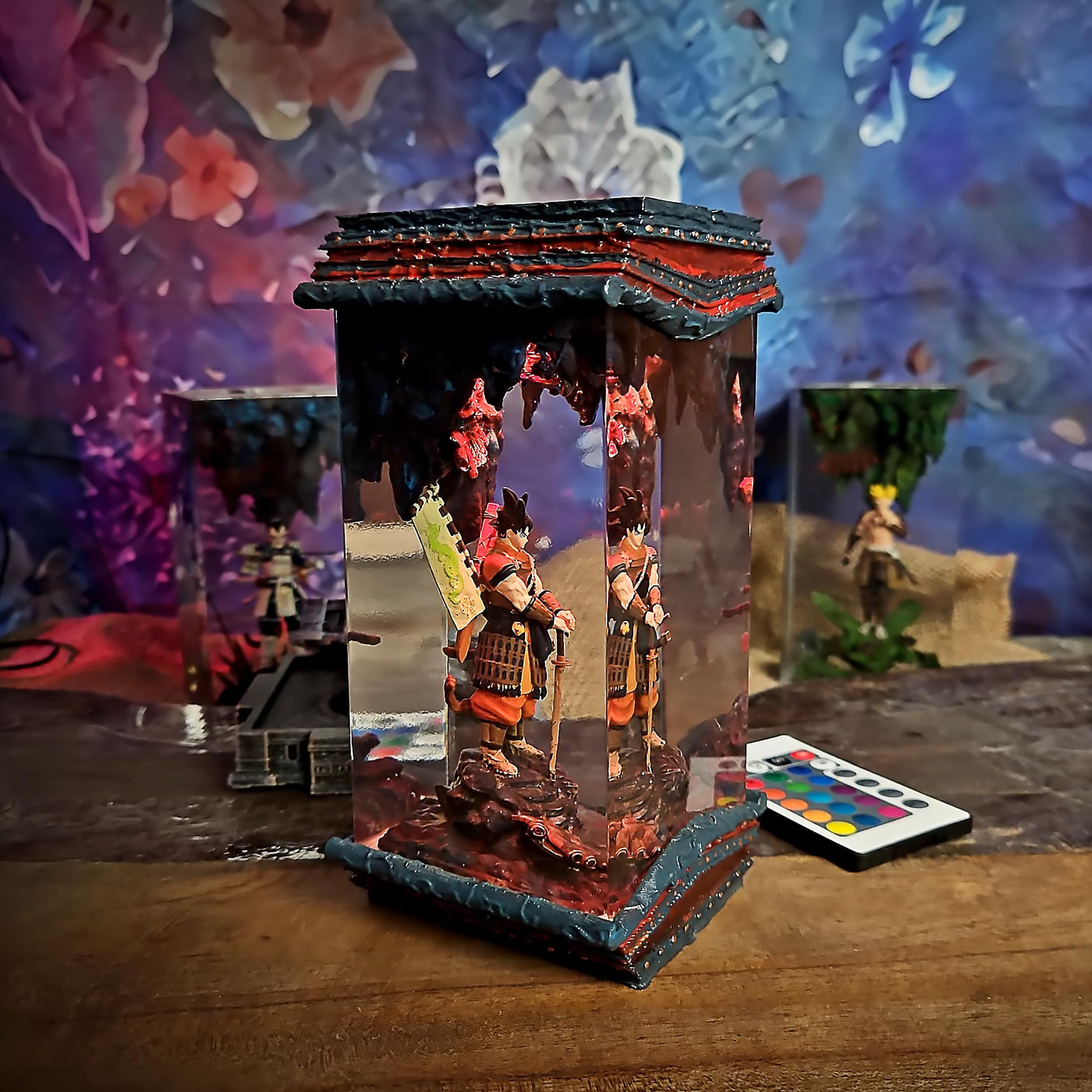 Goku Shogun Resin Lamp