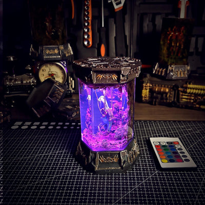 Velociraptor Jurassic Park Resin Lamp