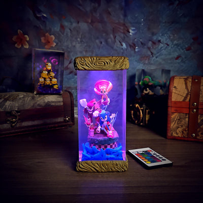 Sonic Resin Lamp