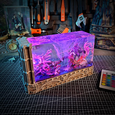 Hunter Bloodborne Resin Lamp