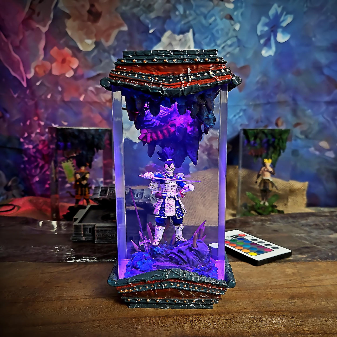 Vegeta Shogun Resin Lamp