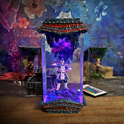 Vegeta Shogun Resin Lamp