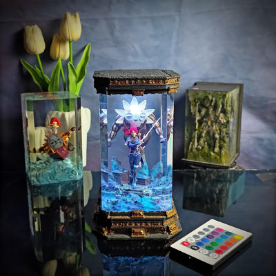 Maelle Clair Obscur: Expedition 33 Resin Lamp