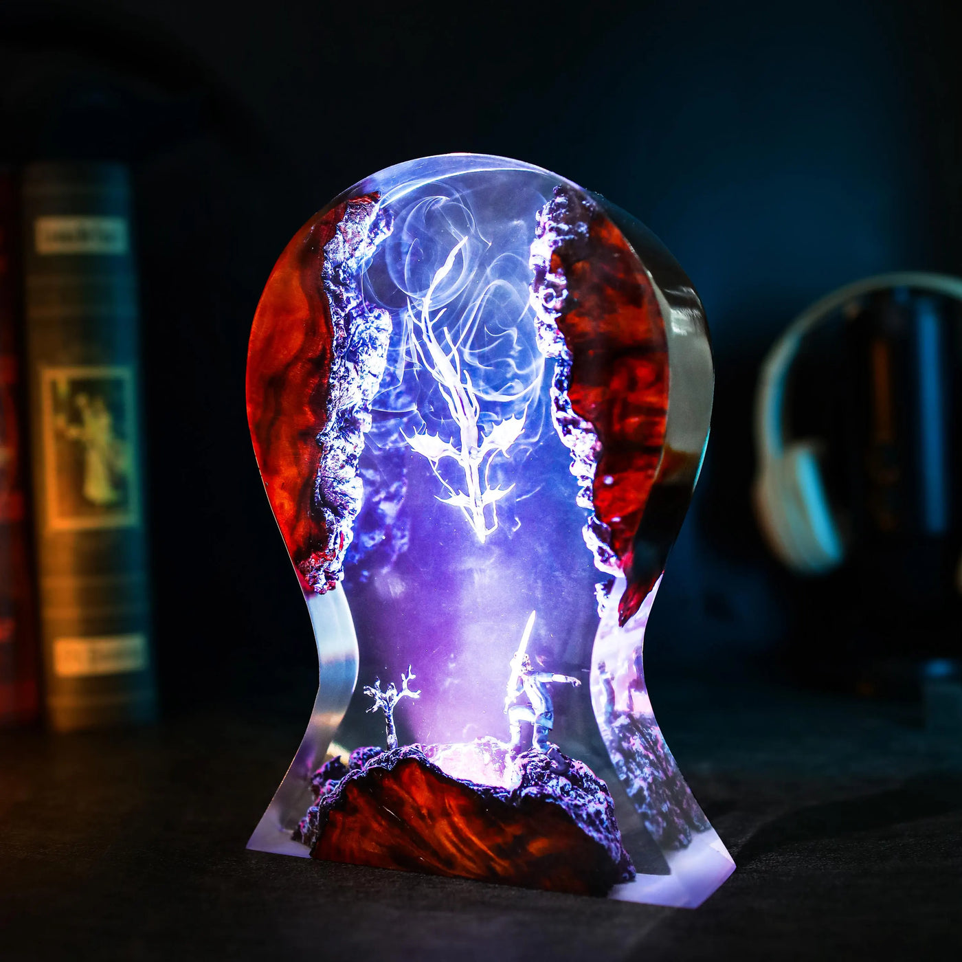 Noctis vs Leviathan Final Fantasy XV Stand Resin Lamp