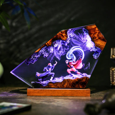 Naruto Shippuden vs Pain Akatsuki Resin Lamp