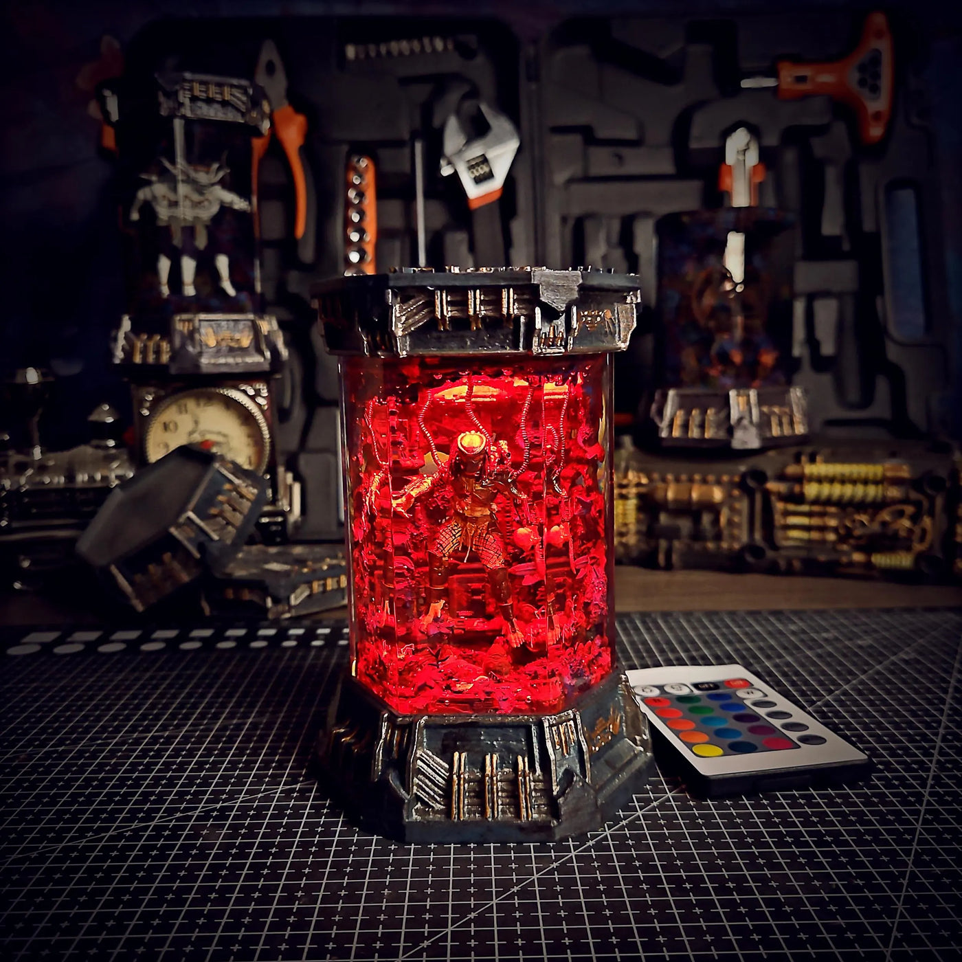 Predator Movie Resin Lamp