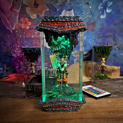 Goku Shogun Resin Lamp