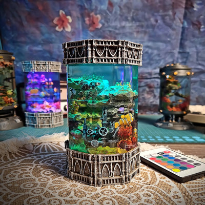 Dory and Crush Finding Nemo Resin Lamp