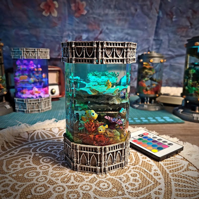 Dory and Crush Finding Nemo Resin Lamp