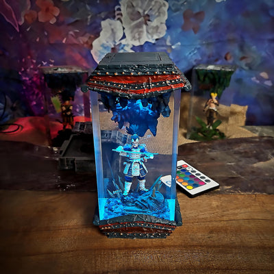 Vegeta Shogun Resin Lamp