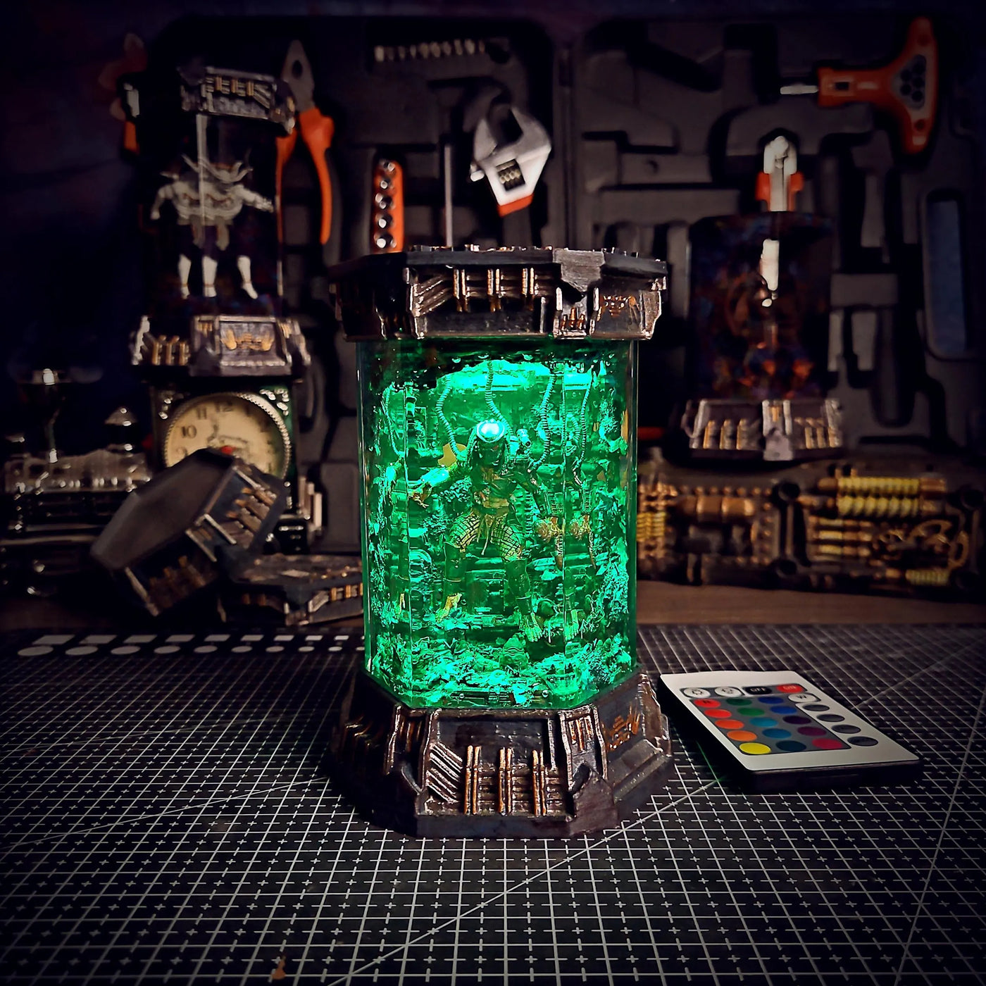 Predator Movie Resin Lamp