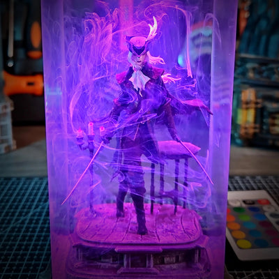 Fiora League of Legends Resin Lamp
