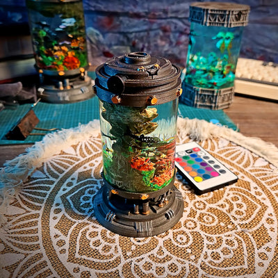 Whale Shark Ocean Diorama Resin Lamp